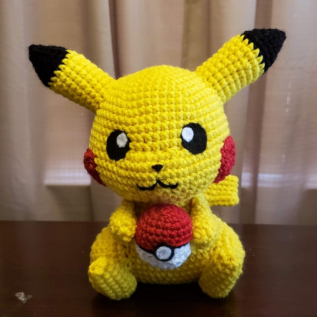 Pikachu Inspired Amigurumi
