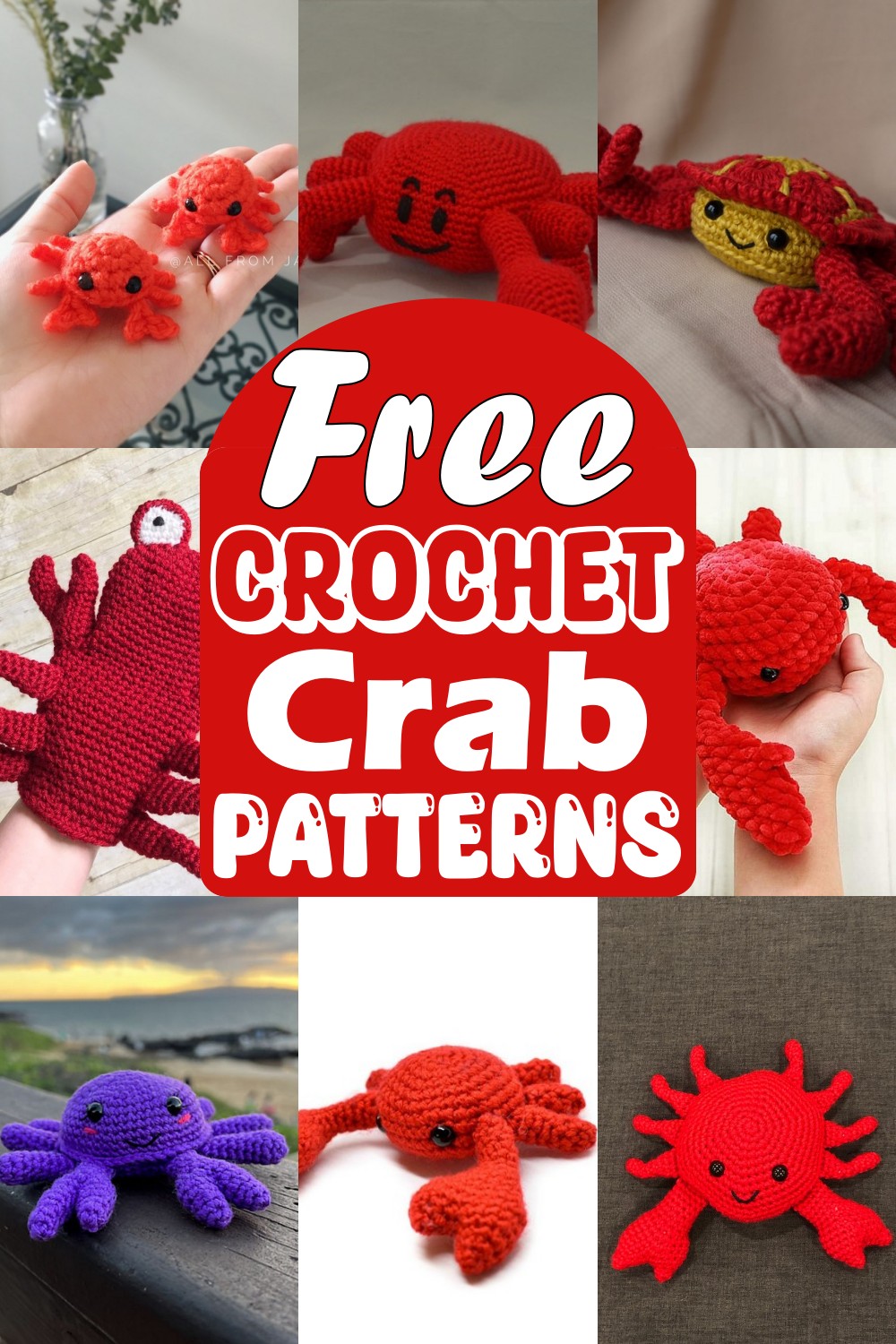 Free Crochet Crab Patterns 2
