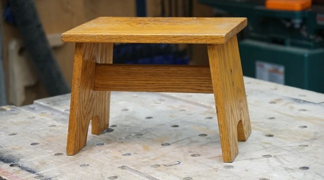 How To Build A Stable Oak Step Stool