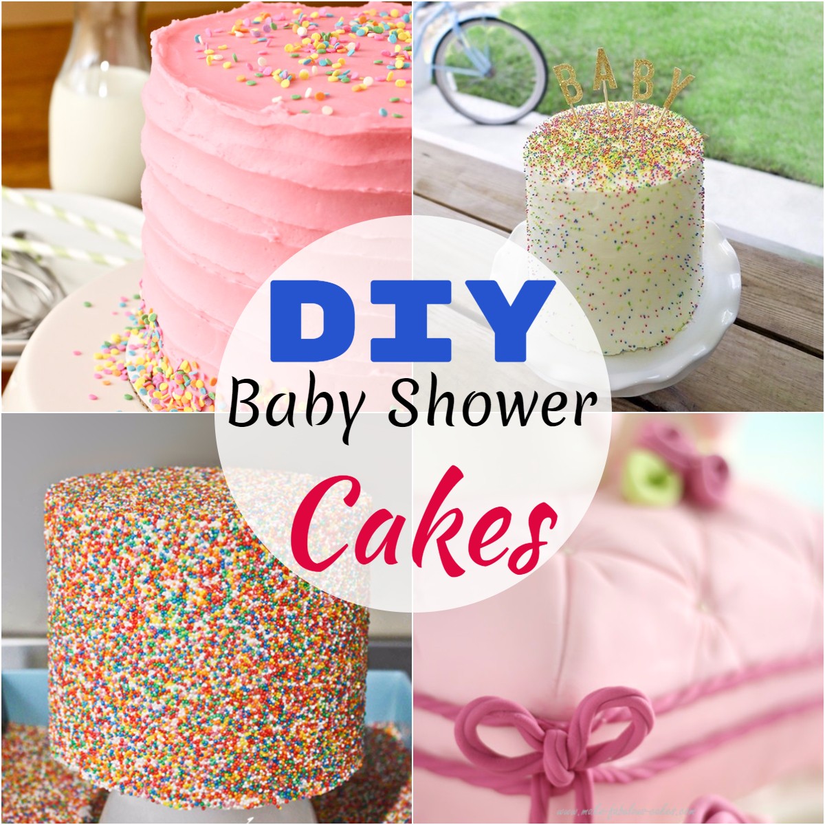DIY Baby Shower Cakes 3