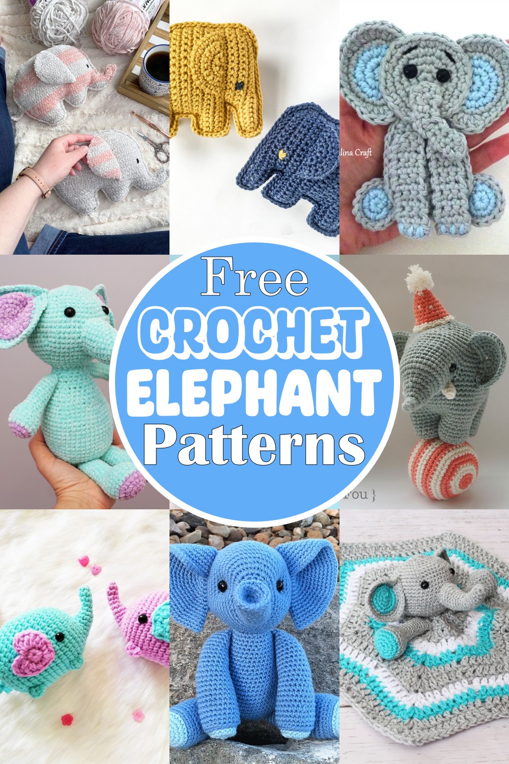 Crochet Elephant Patterns Free 1