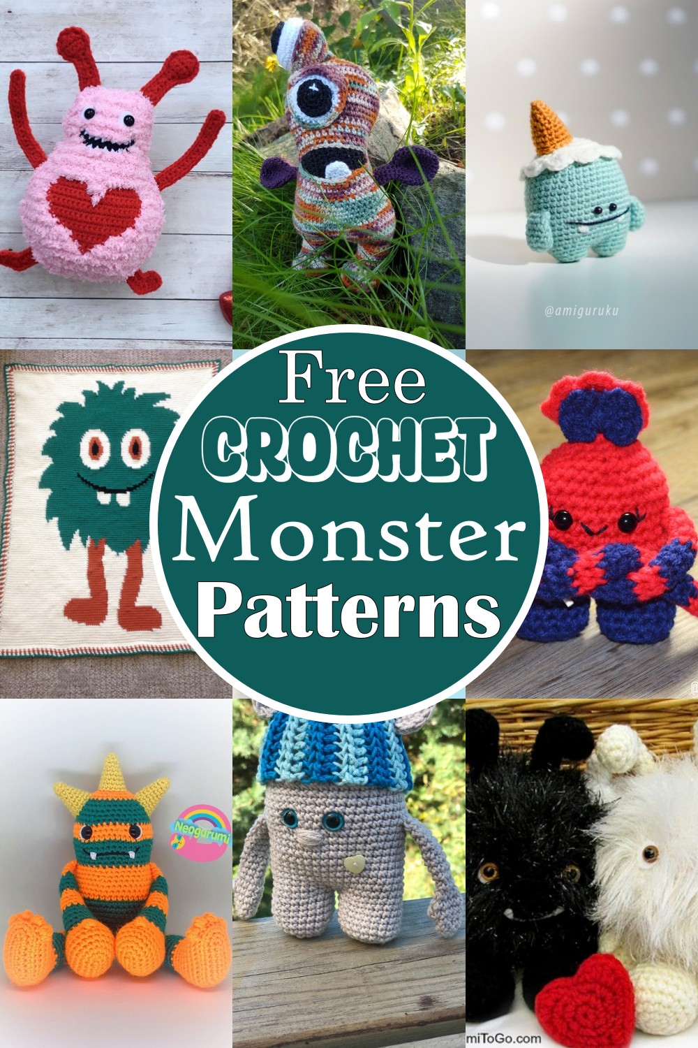 Free Crochet Monster Patterns 1