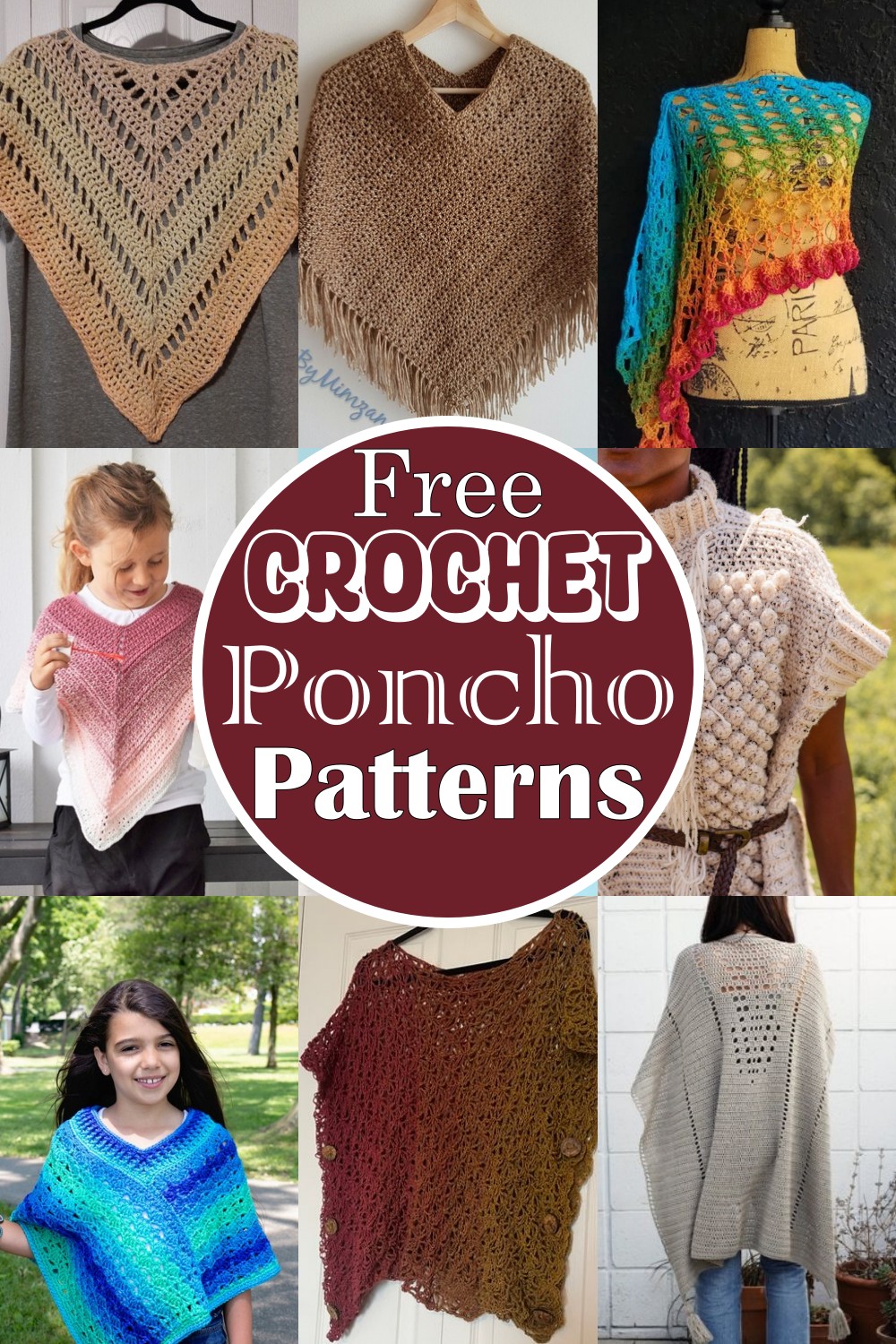 Free Crochet Poncho Patterns 1
