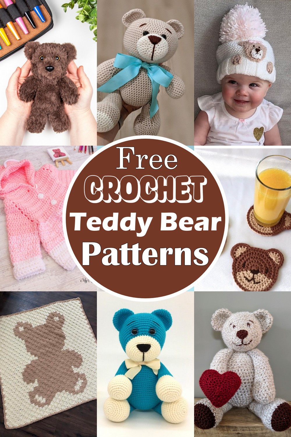 Free Crochet Teddy Bear Patterns 1