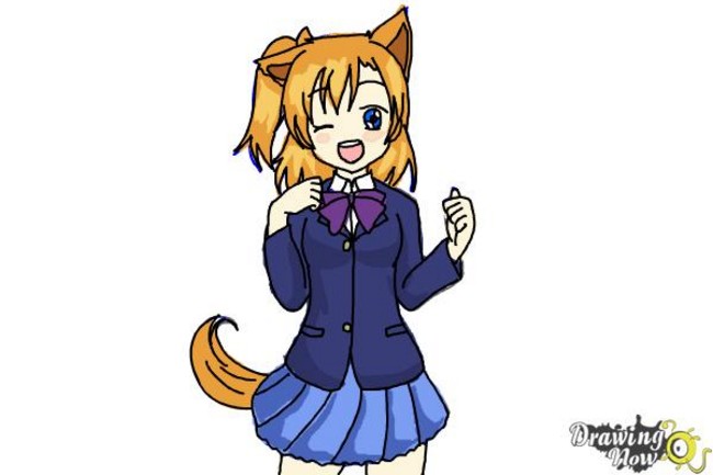 Anime Girl Drawing Easy