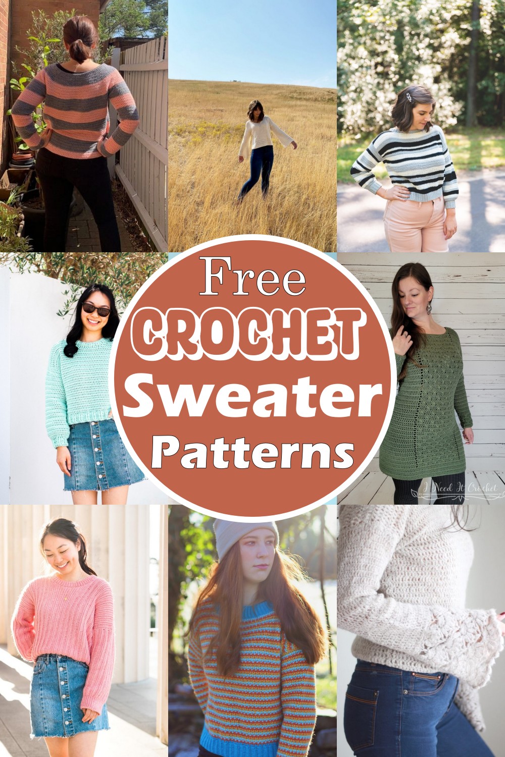 Free Crochet Sweater Patterns 1