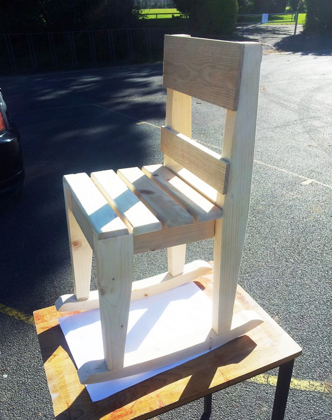 DIY Kids Rocking Chair