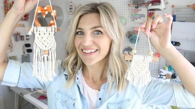 DIY Macrame Wall Hanging Only 20 Minutes