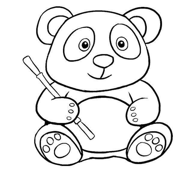 How To make A Cartoon Panda