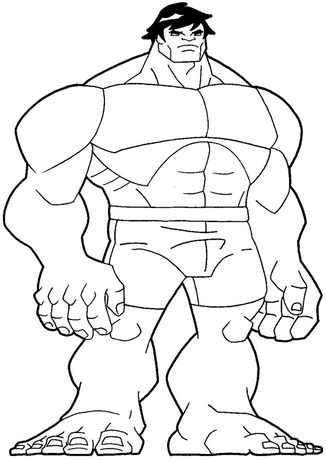 How To Draw Retro Hulk