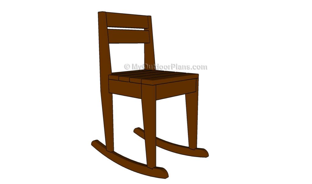 Kids Rocking Chair Plan