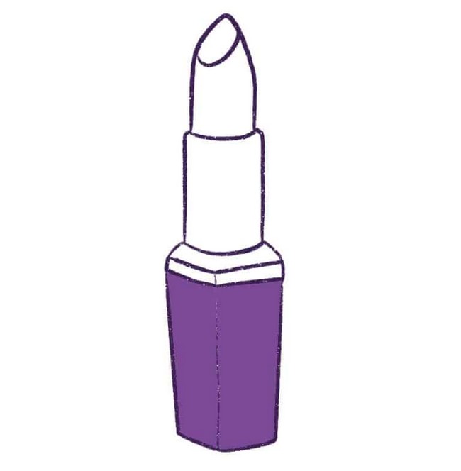 Lipstick Drawing Easy