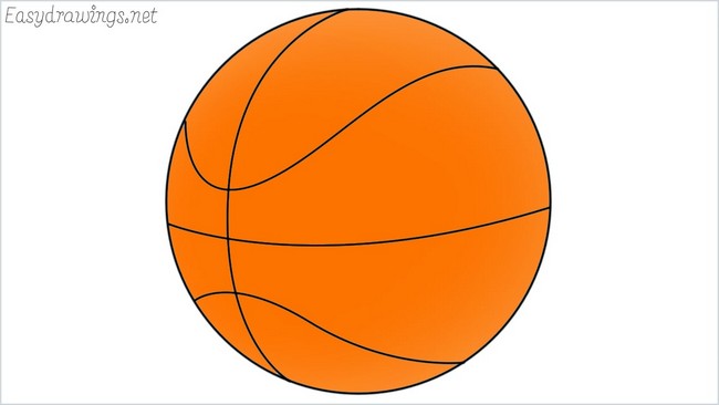 Easy Drawings Basketball