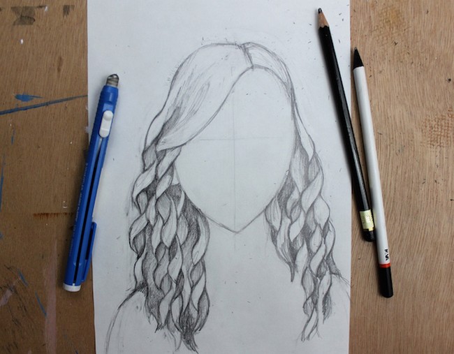 Easy Step-by-step Instructions For Drawing Curly Hair