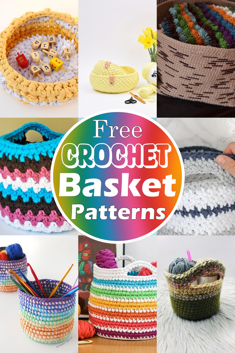 Free Crochet Basket Patterns 1