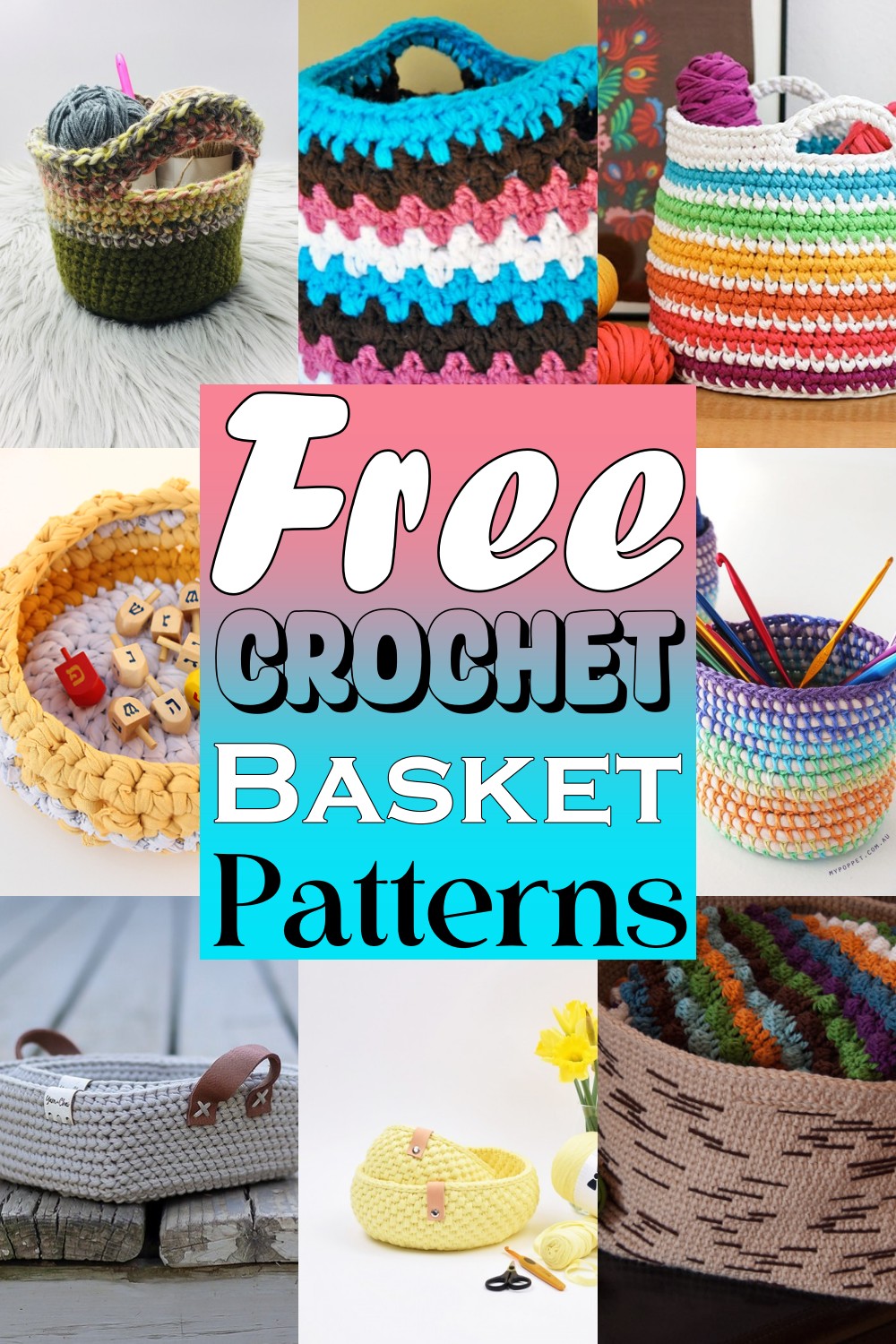 Free Crochet Basket Patterns 2