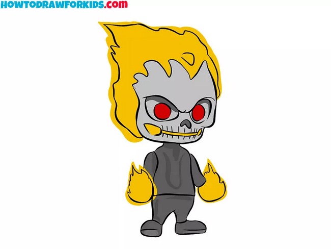 Ghost Rider Drawing