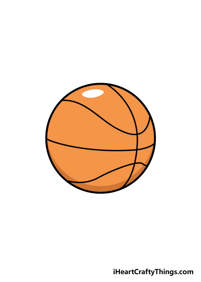 How To Draw A Basketball 1