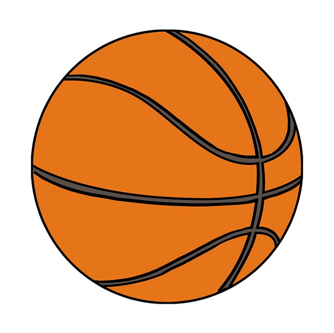 How To Draw A Basketball