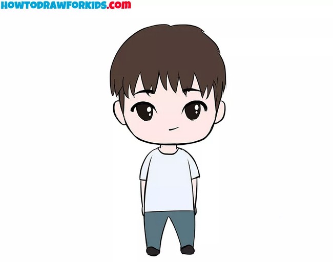 How To Draw A Boy 1