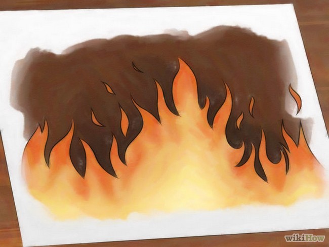 How To Draw Flames 1