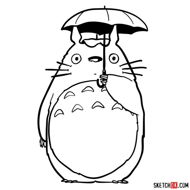How To make sketch With An Umbrella