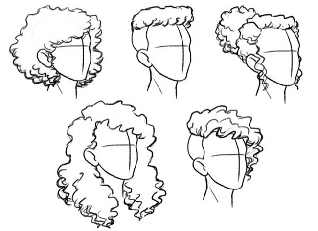 Tips On sketching Hair