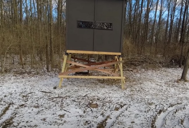 Ultimate Custom 6x8 Deer Blind Grand Tour