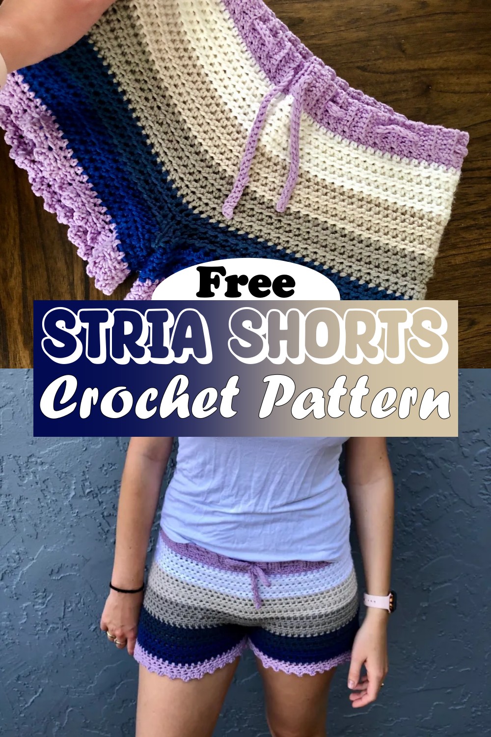 Crochet Stria Shorts