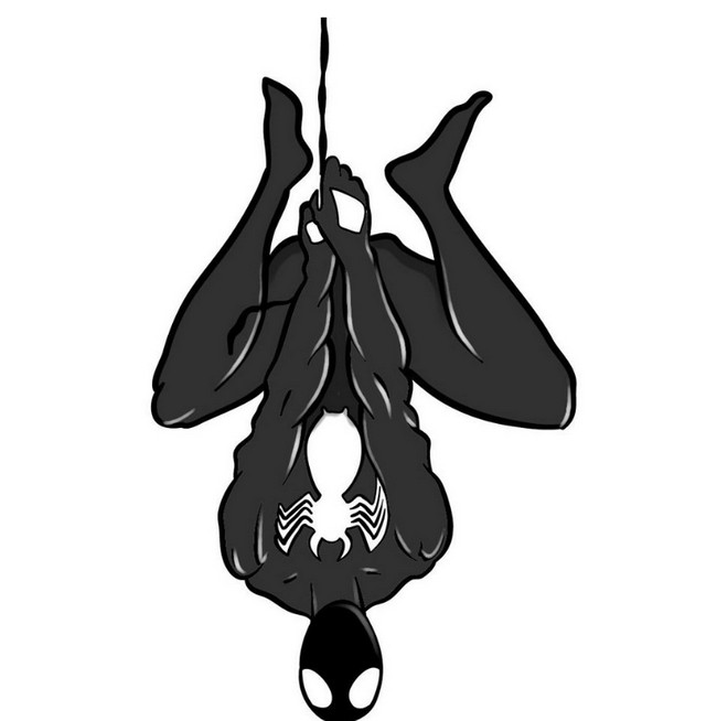 How to make Symbiote marvel character
