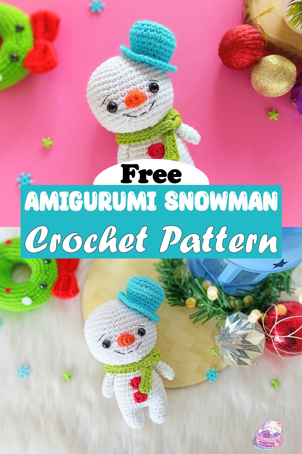 Amigurumi Snowman