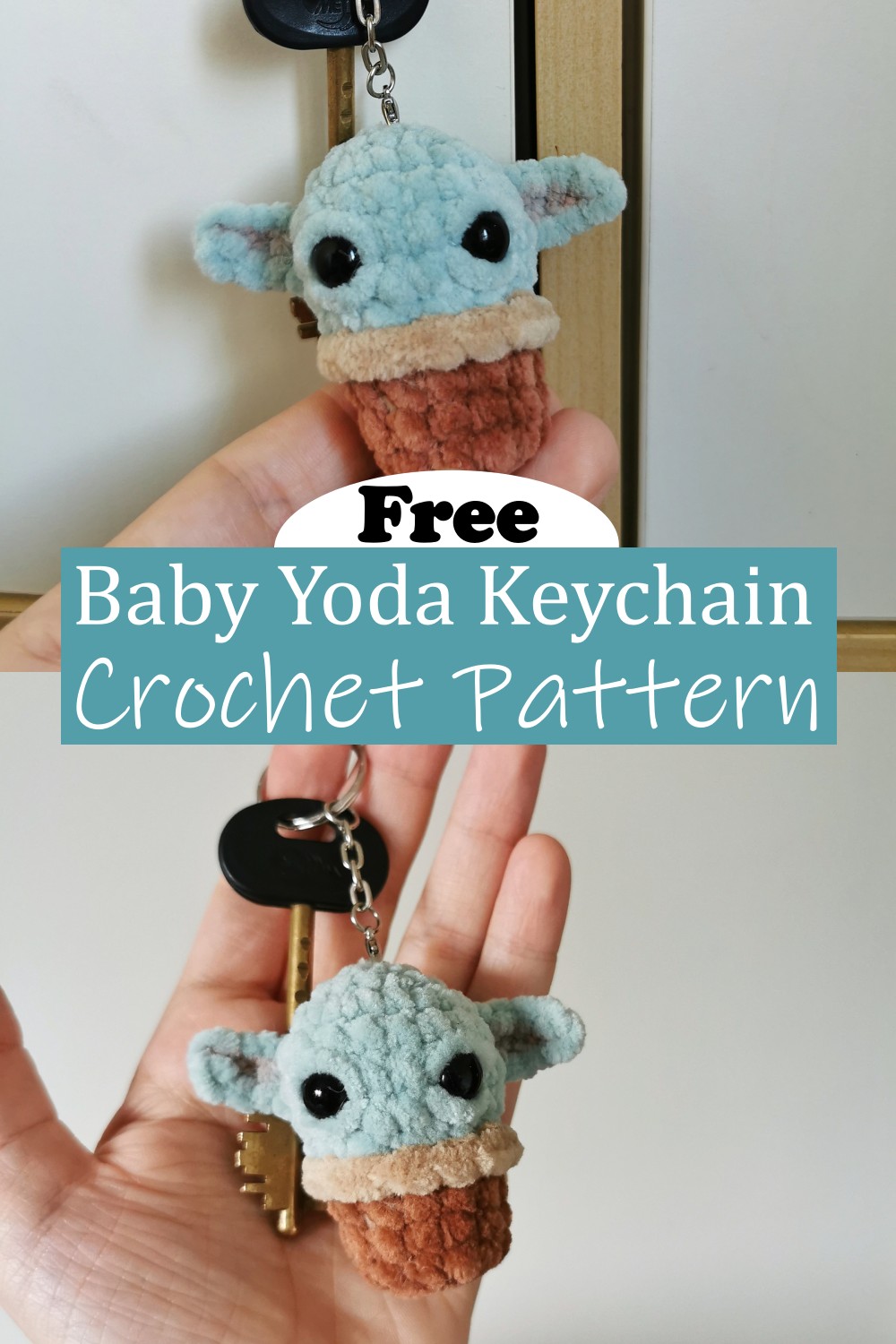 Baby Yoda Keychain
