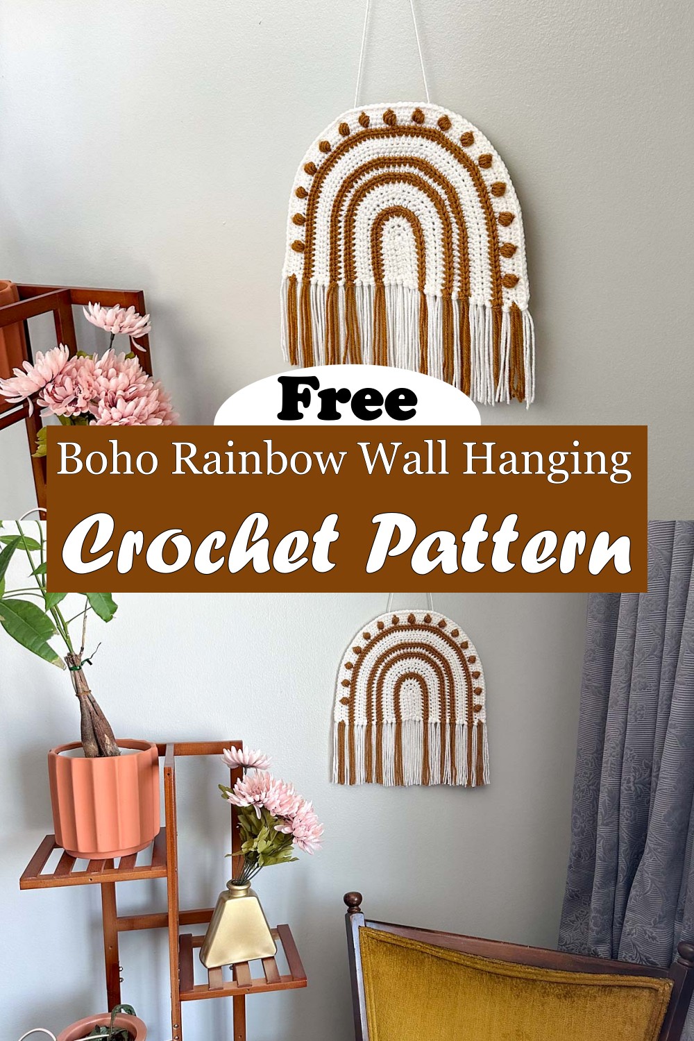 Boho Rainbow Wall Hanging