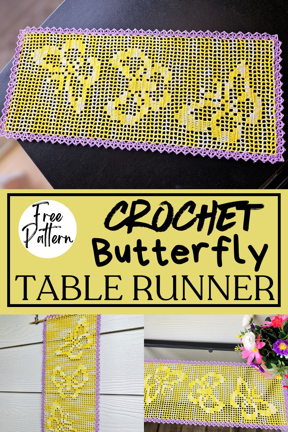 Butterfly Table Runner