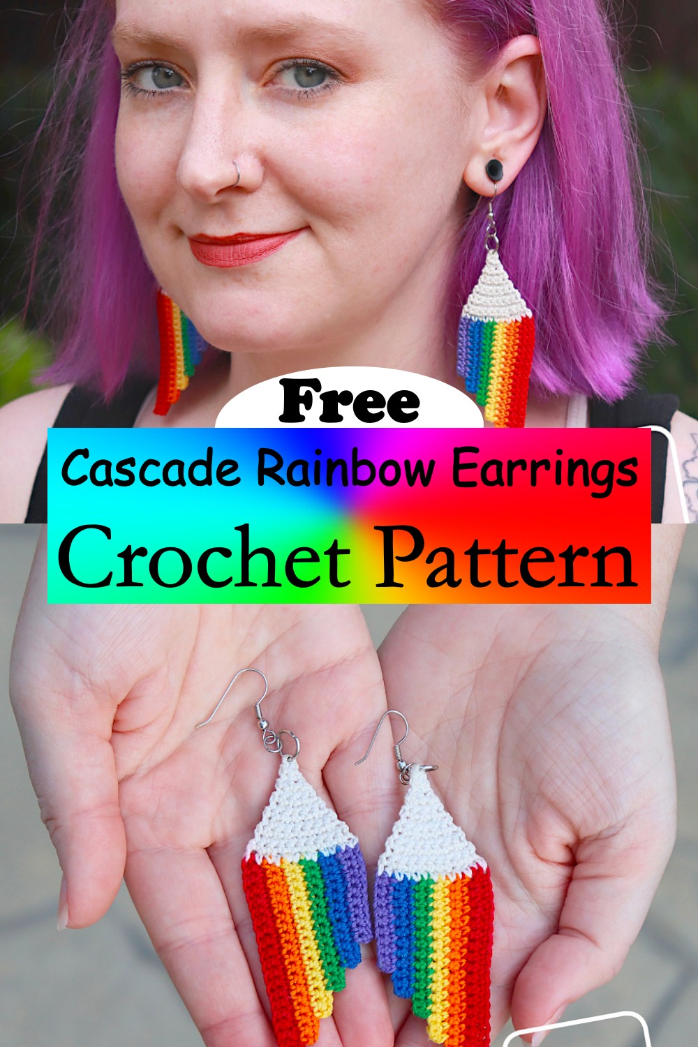 Cascade Rainbow Earrings
