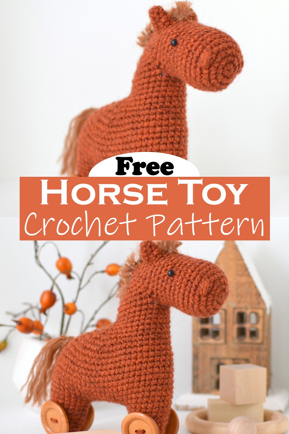 Crochet Horse Toy