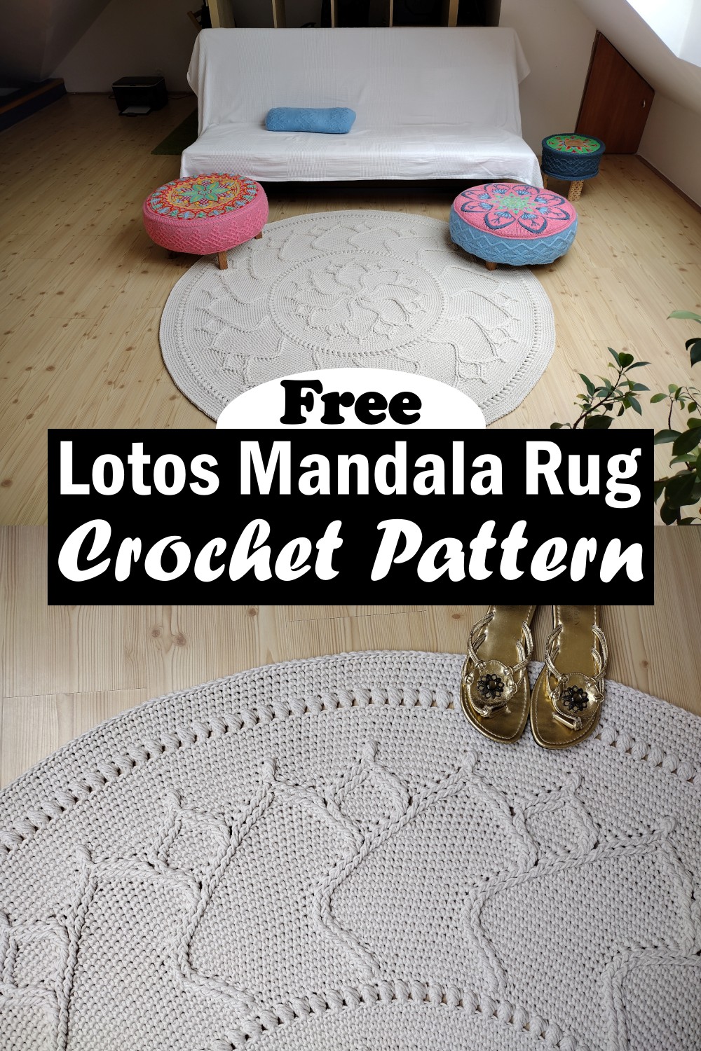 Lotos Mandala Rug