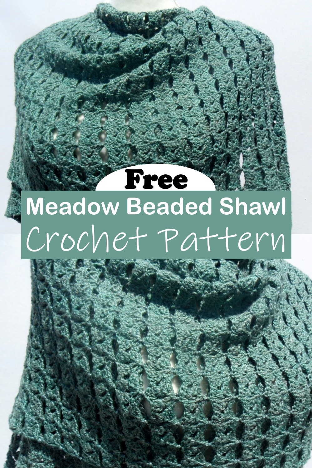 Meadow Beaded Shawl