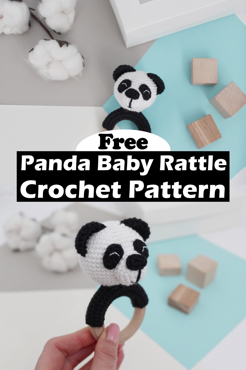 Panda Baby Rattle