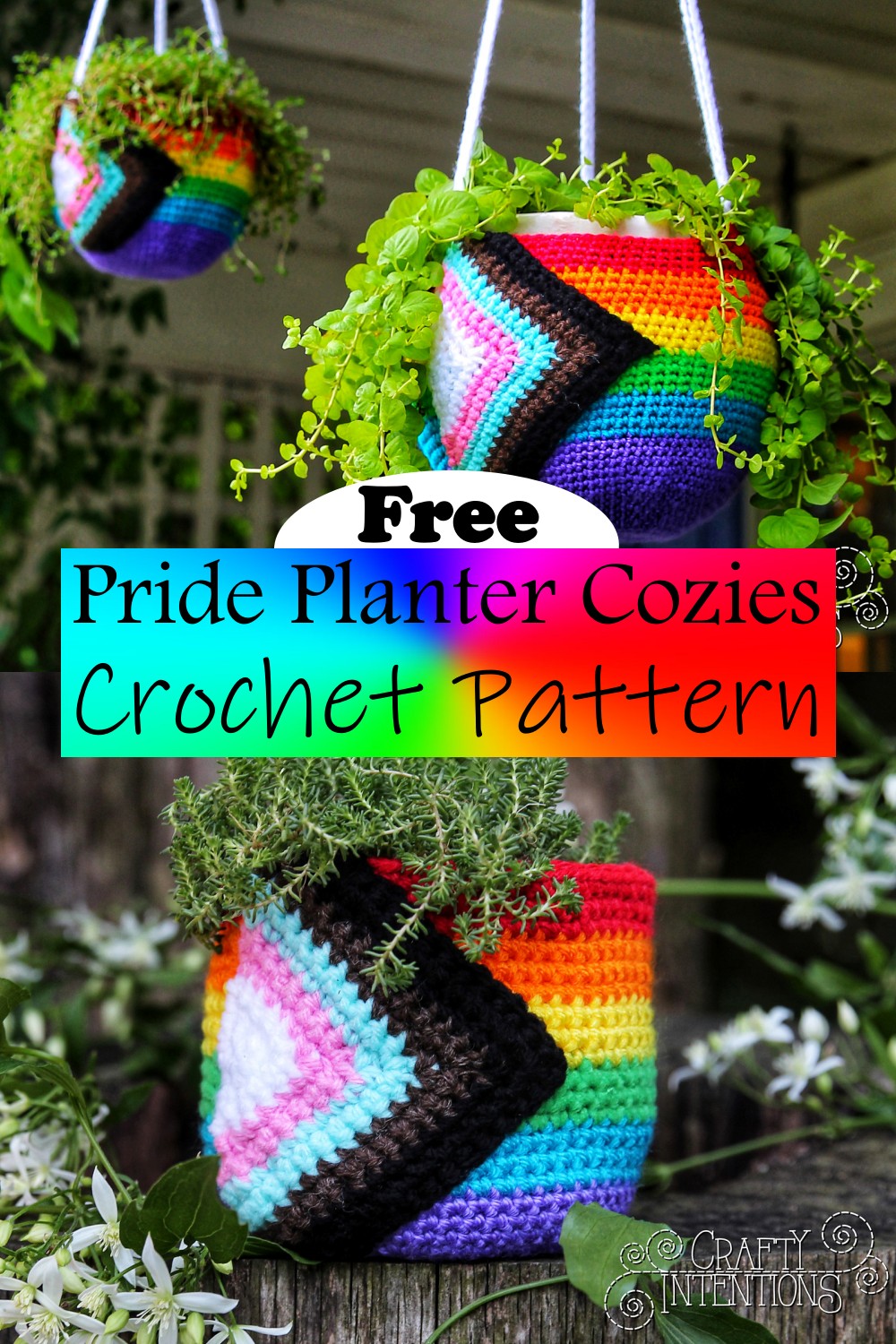 Pride Planter Cozies