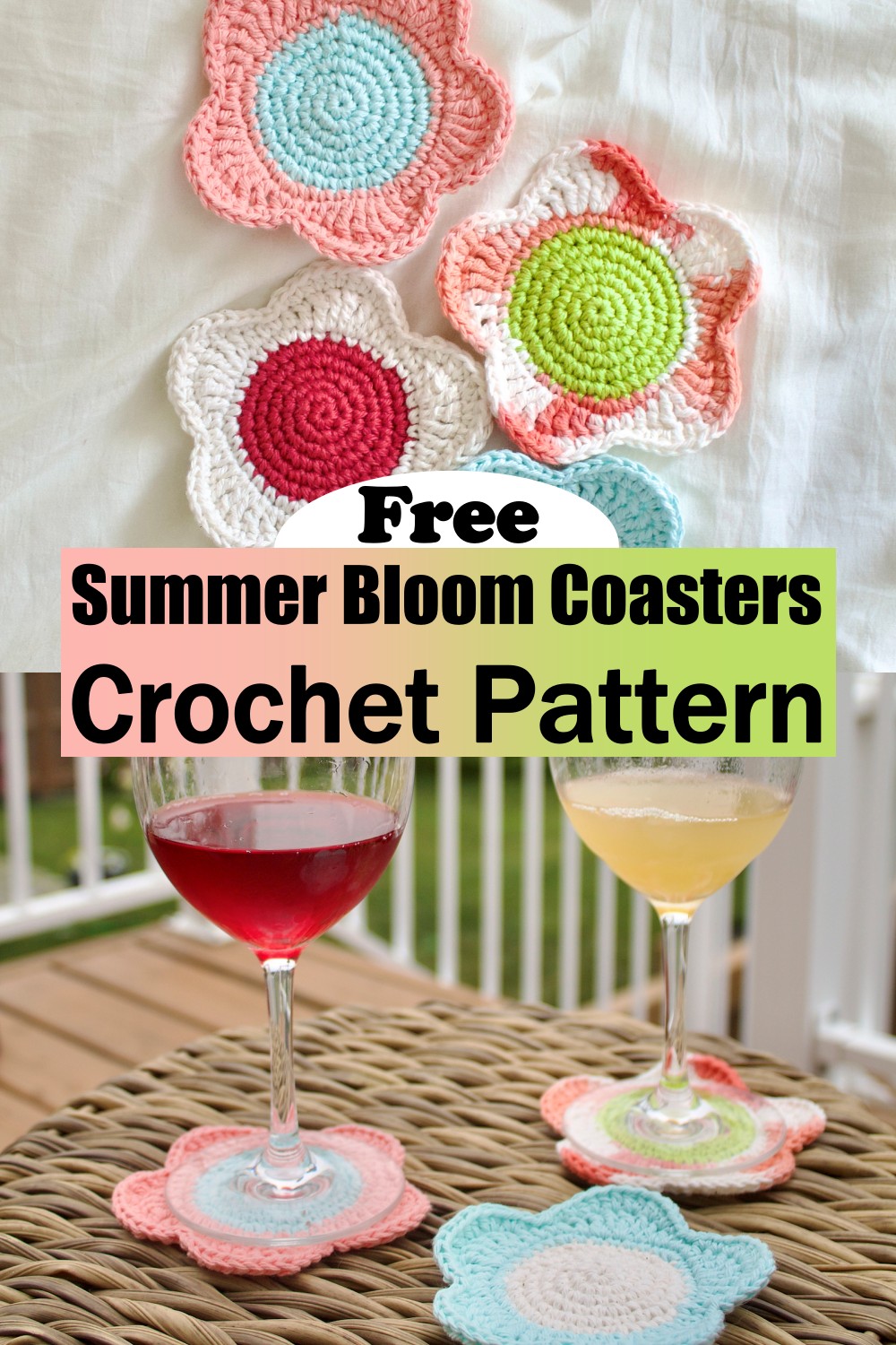Summer Bloom Coasters