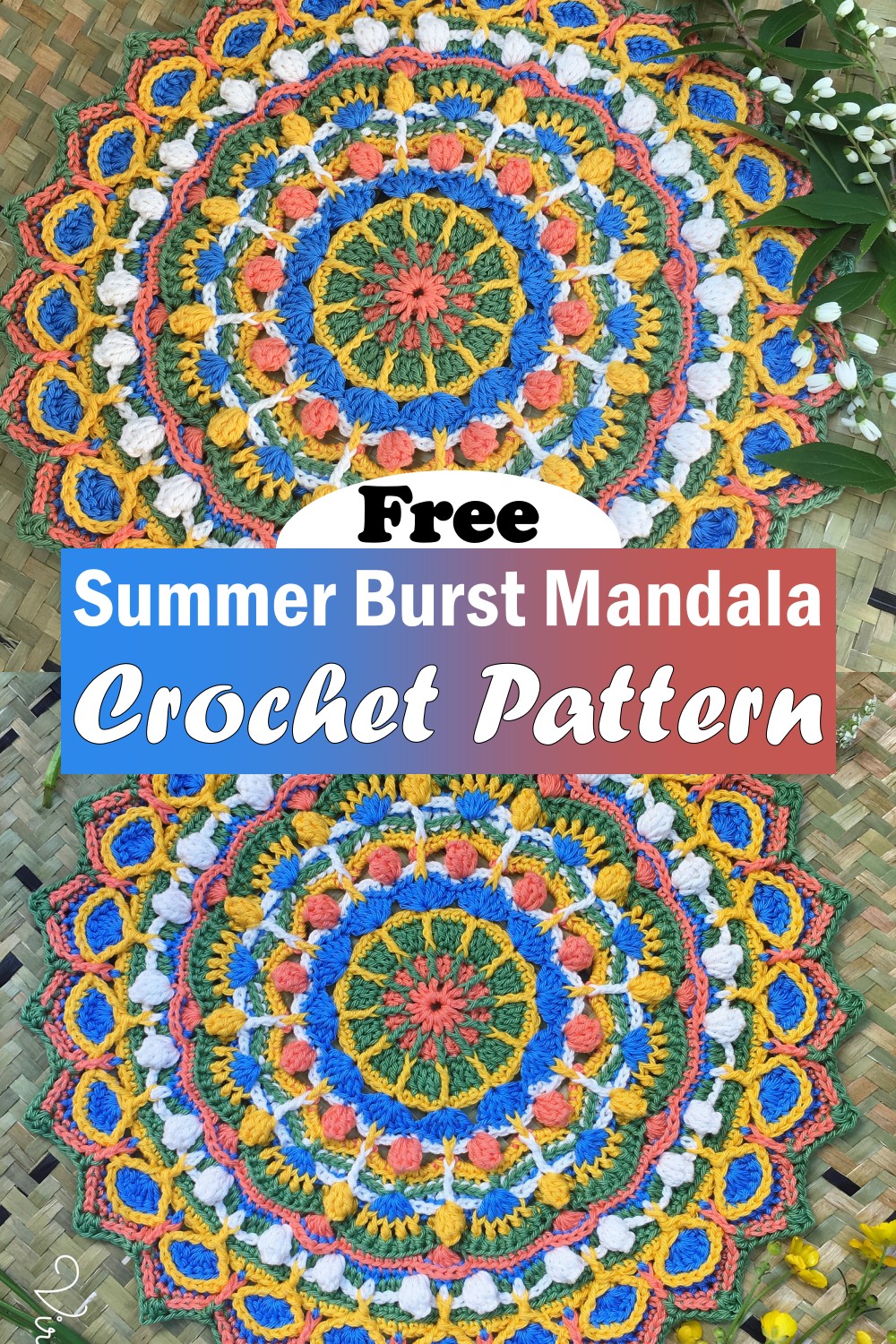Summer Burst Mandala