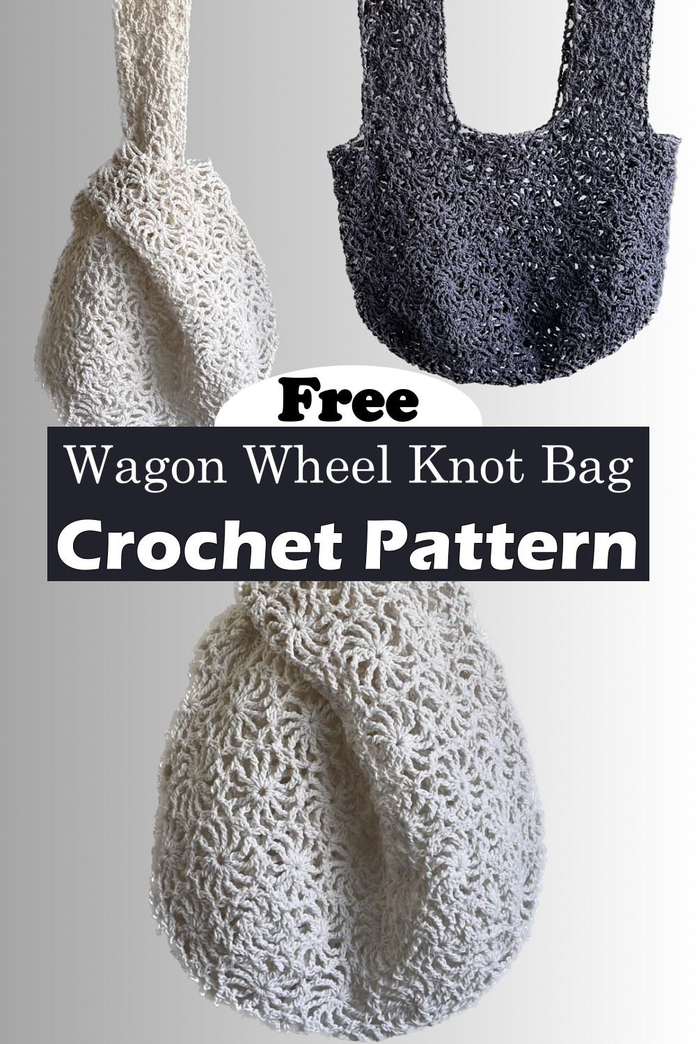 Wagon Wheel Knot Bag