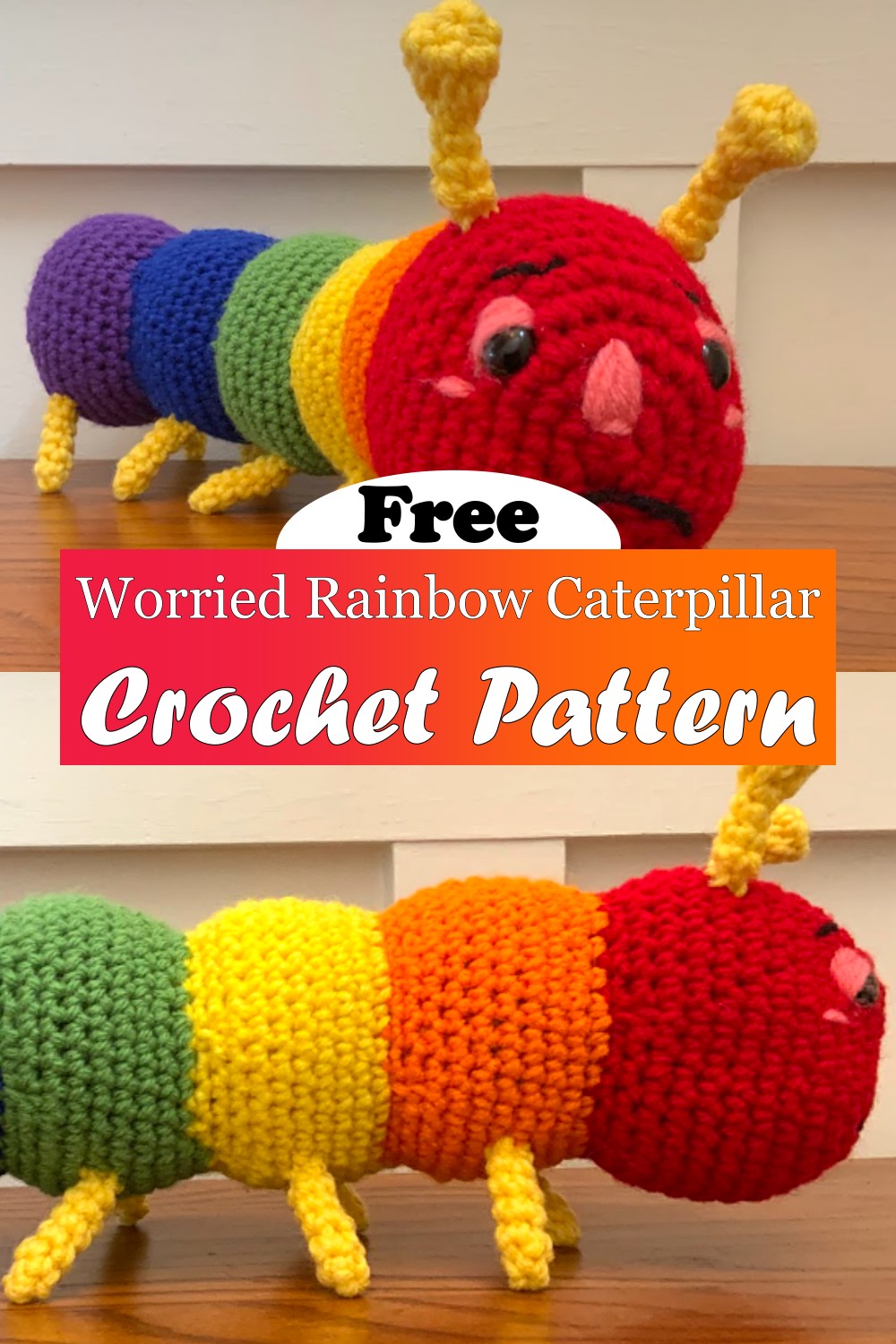 Worried Rainbow Caterpillar