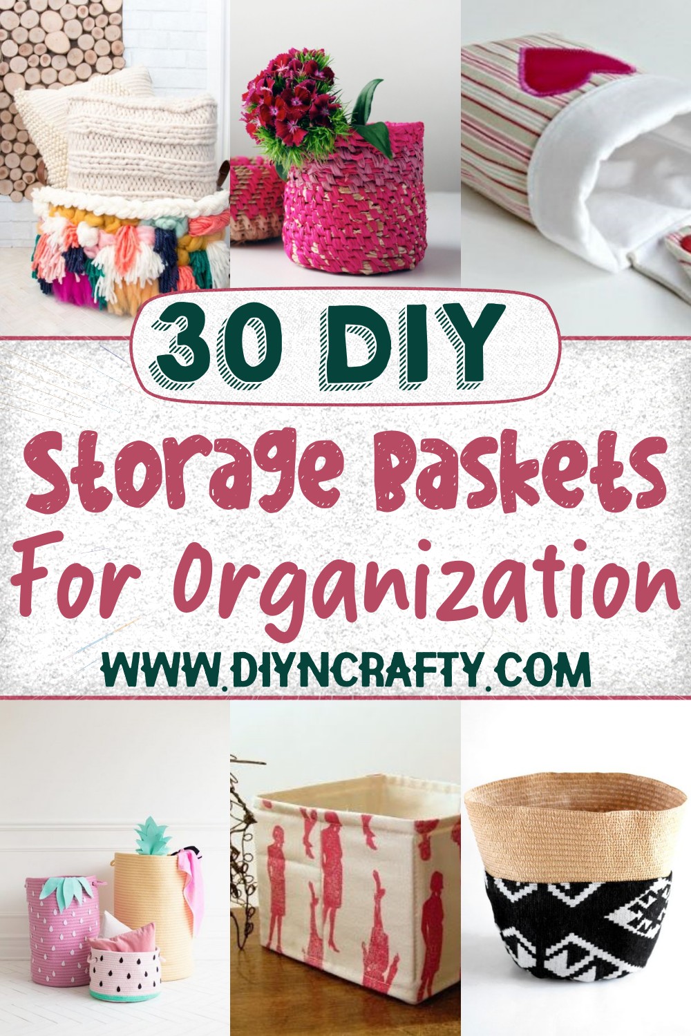 30 Inexpensive DIY Storage Baskets For Organizing Your Essentials