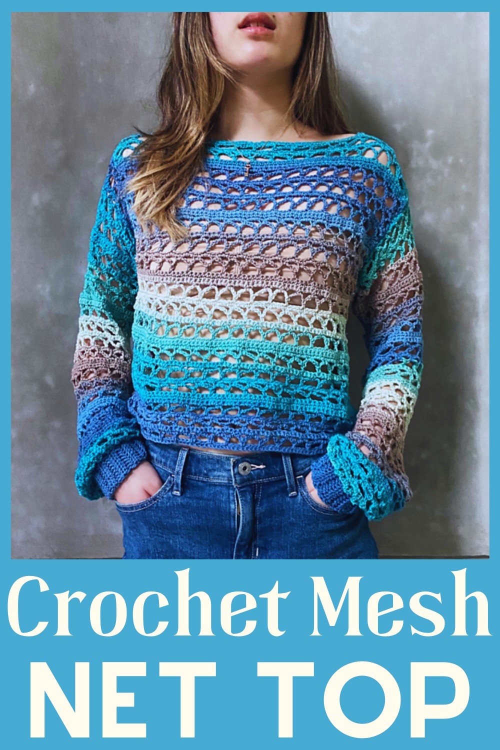Crochet Mesh Net Top