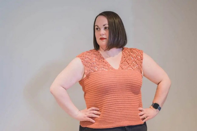 Spider Lace Crochet Top