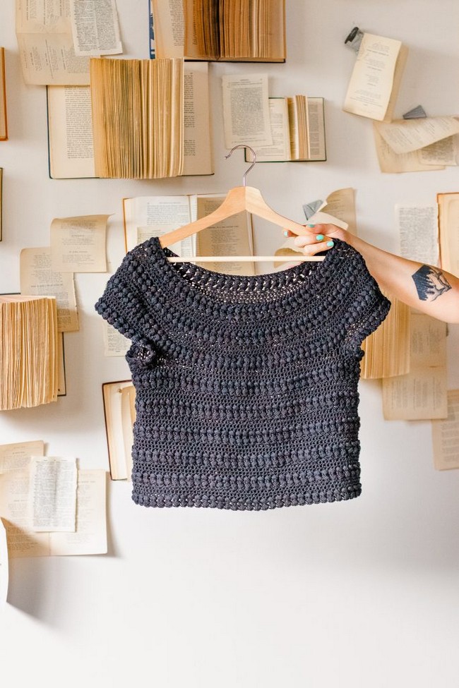 Sylvan Yoke Crochet Top Pattern