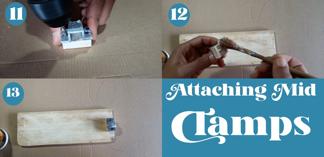 4. Attaching Mid Clamps