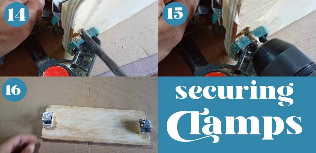 5. Securing Mid Clamps